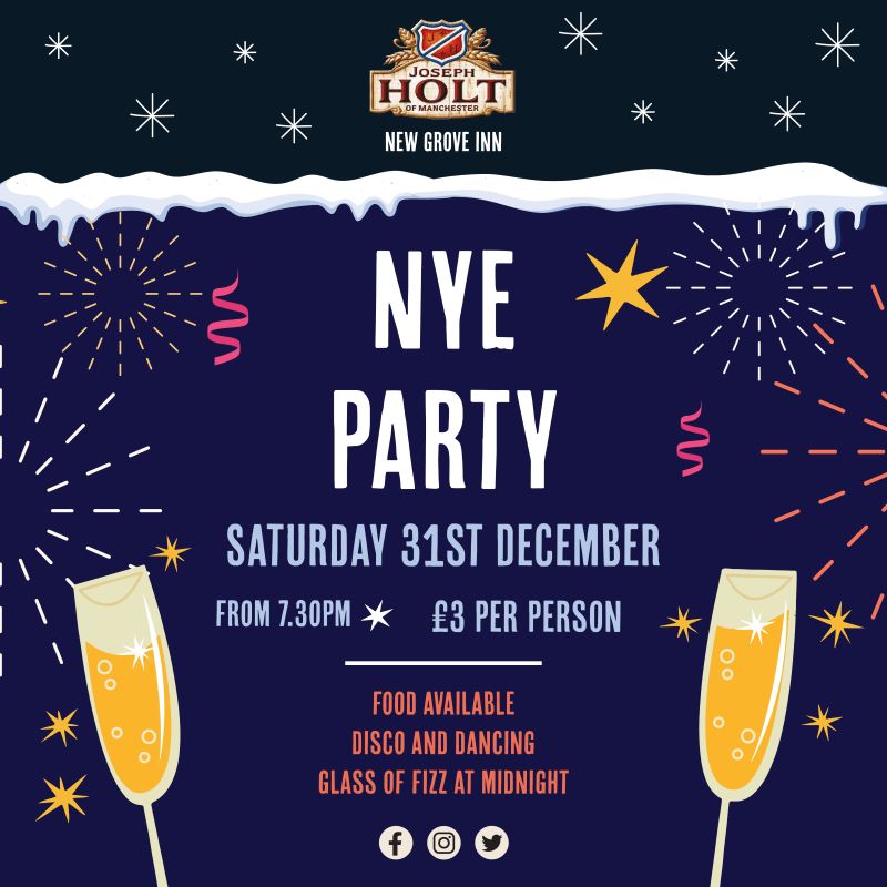 NYE Party new grove inn