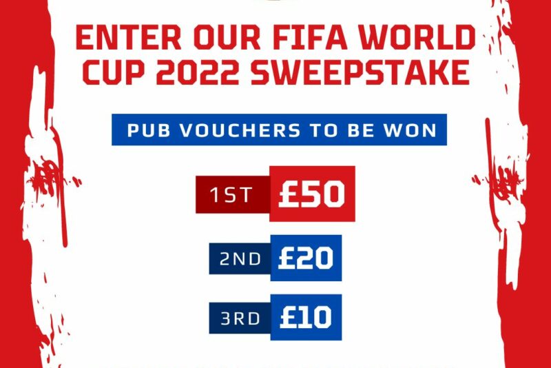 World Cup 2022 sweepstake graphic
