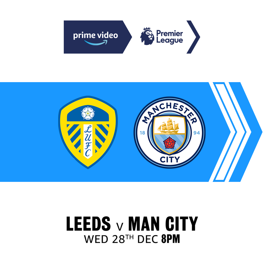 Amazon leeds v man city