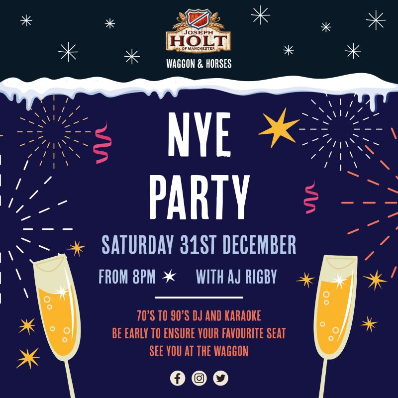 NYE Party waggon and horses