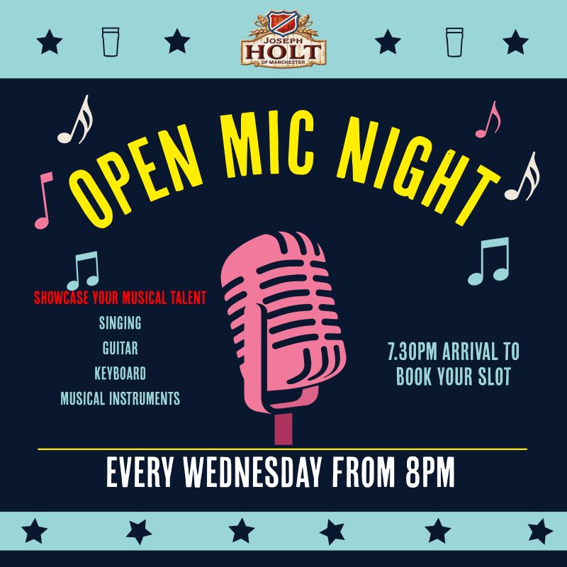 Open Mic Night waggon and horses