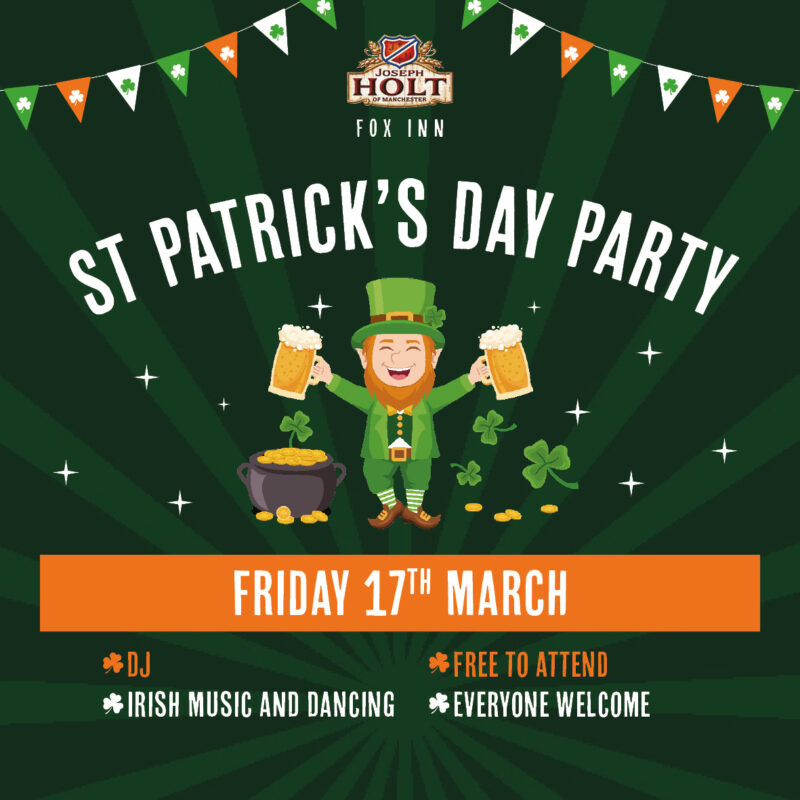 Fox Inn St Patricks Social