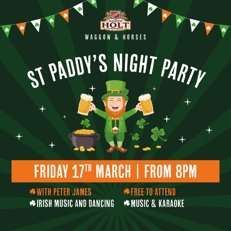 Waggon & Horses IOH St Patricks Social