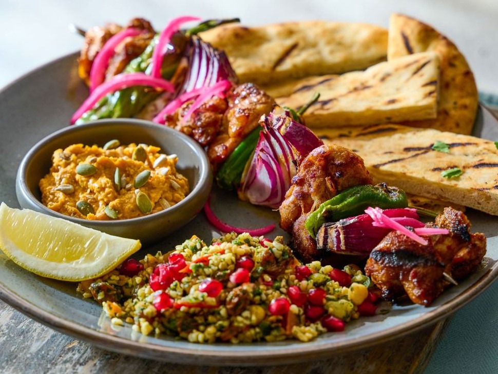 Moroccan Spiced Chicken Skewer