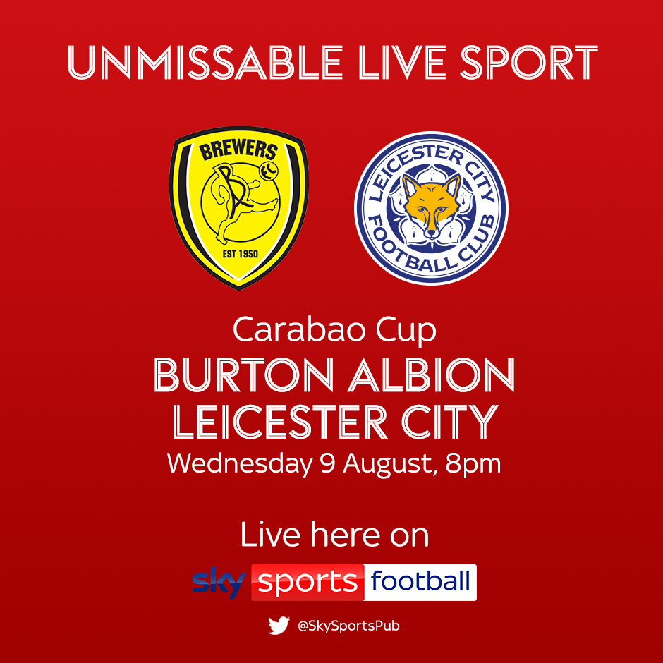 Burton Albion vs Leicester City