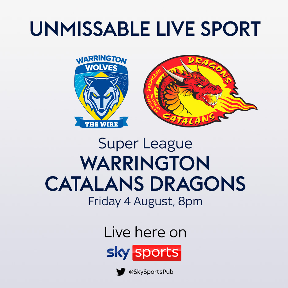 Warrington vs Catalans Dragons