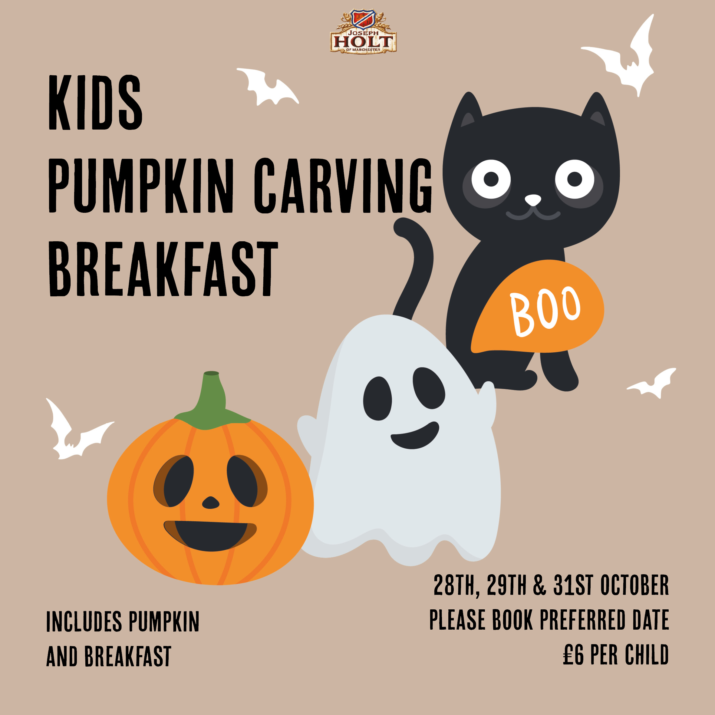 Kids Pumpkin Carving Breakfast