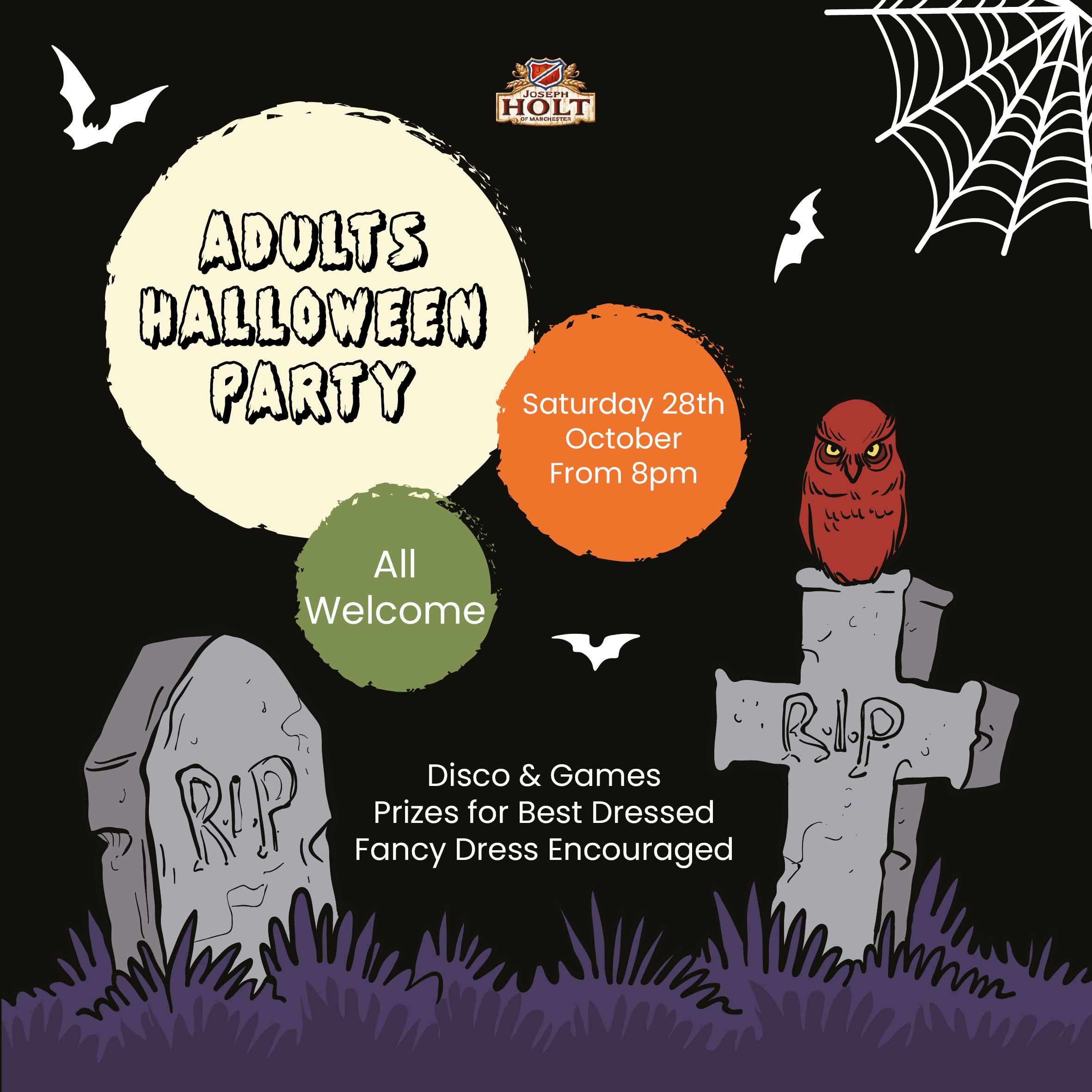Brigadier Halloween Adults Social