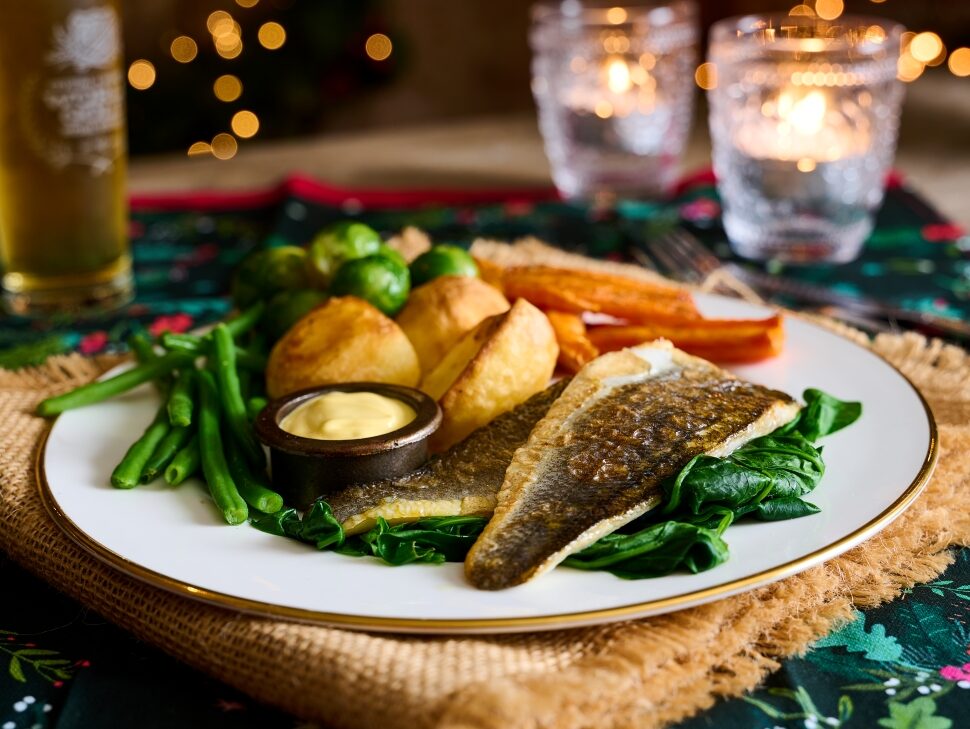 Seabass dish
