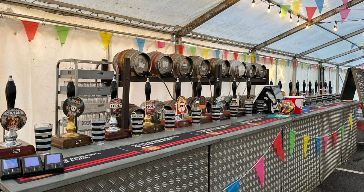 Woodthorpe Beer Festival Barrels