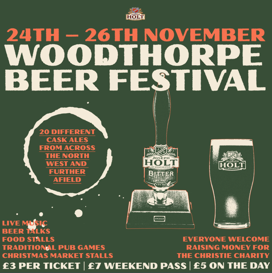 Woodthorpe Beer Festival poster