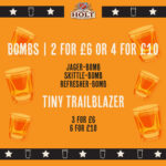 Bombs offer | 2 for £5 or 4 for £10