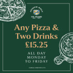Pizza and 2 Drink Offer