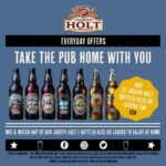 Take the pub home with you offer | 12 bottles for £24