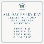 Small Plates, create your own selection, 3,6,9 or 12