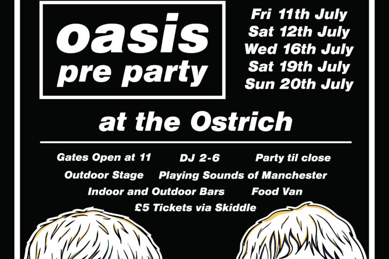The Ostrich Oasis pre party event